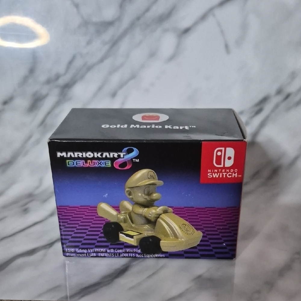Nintendo Gold Mario Kart 8 Deluxe Collectible #6 2024